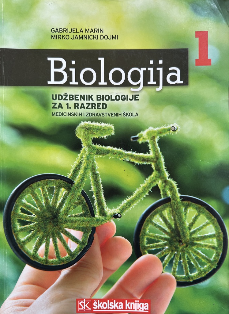 UDŽBENIK BIOLOGIJE ZA 1.RAZRED