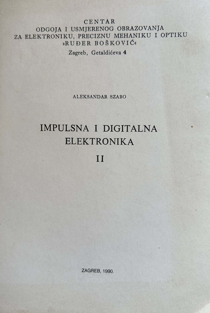 IMPULSNA I DIGITALNA ELEKTRONIKA 2