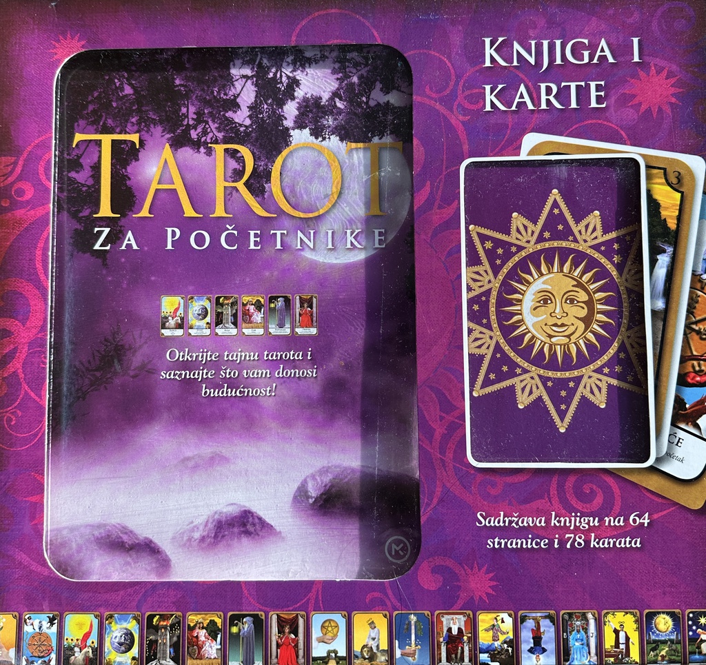 TAROT ZA POČETNIKE - KNJIGA I KARTE