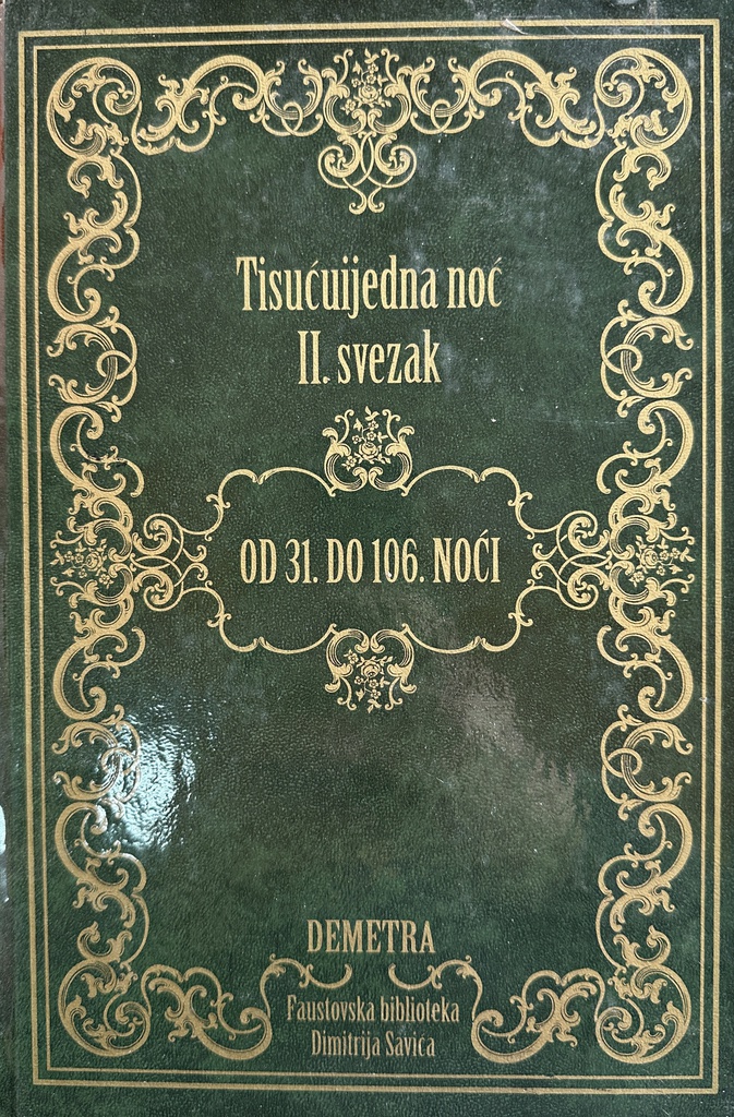 TISUĆUIJEDNA NOĆ II.SVEZAK - OD 31. DO 106. NOĆI