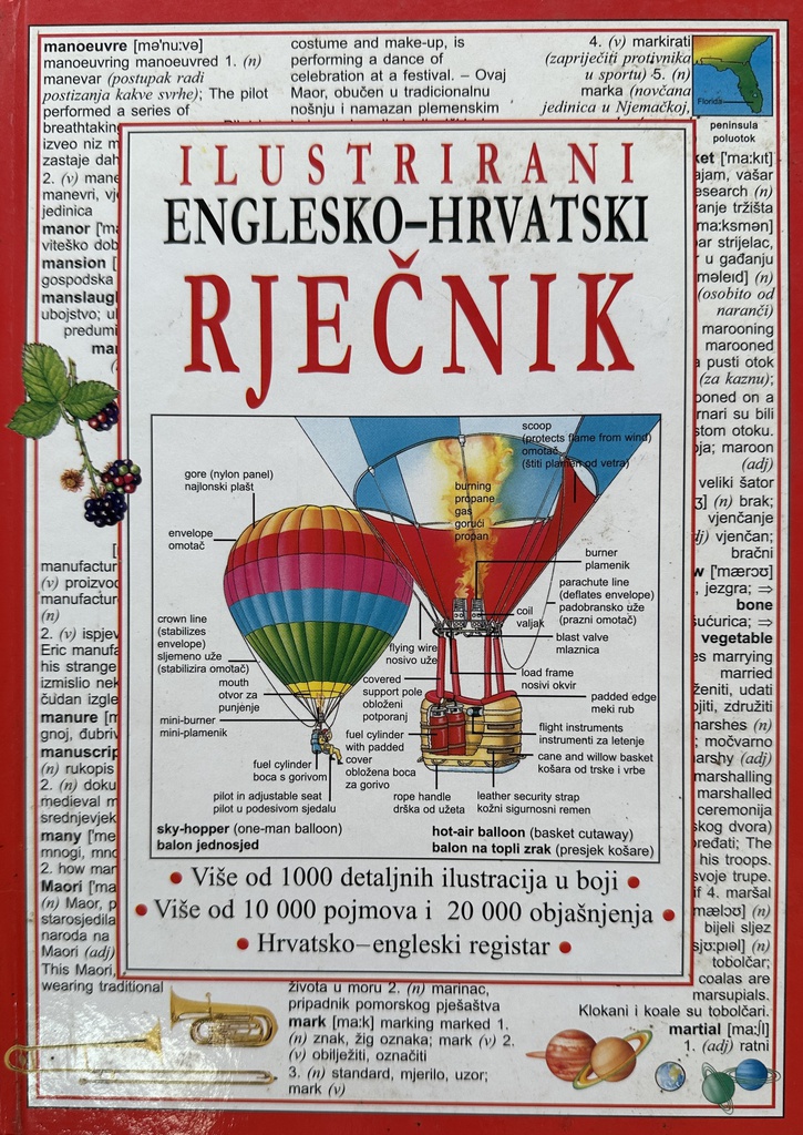 ILUSTRIRANI ENGLESKO HRVATSKI RJEČNIK