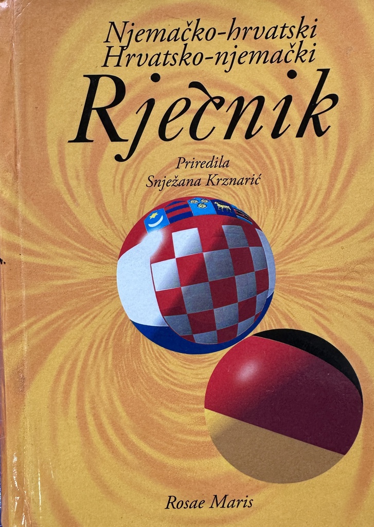 NJEMAČKO HRVATSKI HRVATSKO NJEMAČKI RJEČNIK