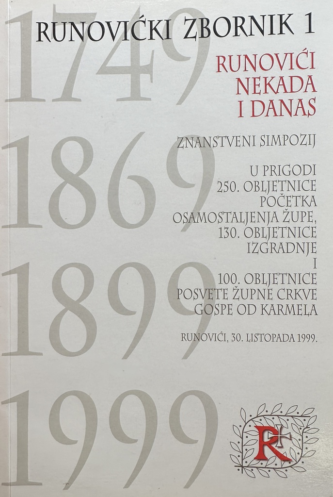 RUNOVIĆKI ZBORNIK 1