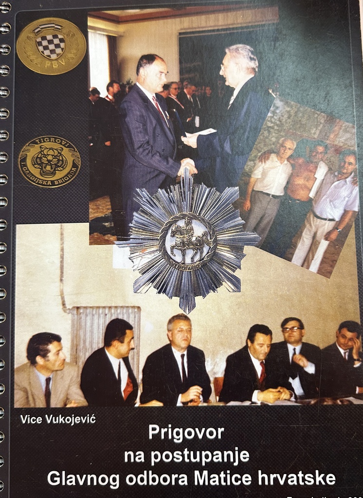 PRIGOVOR NA POSTUPANJE GLAVNOG ODBORA MATICE HRVATSKE