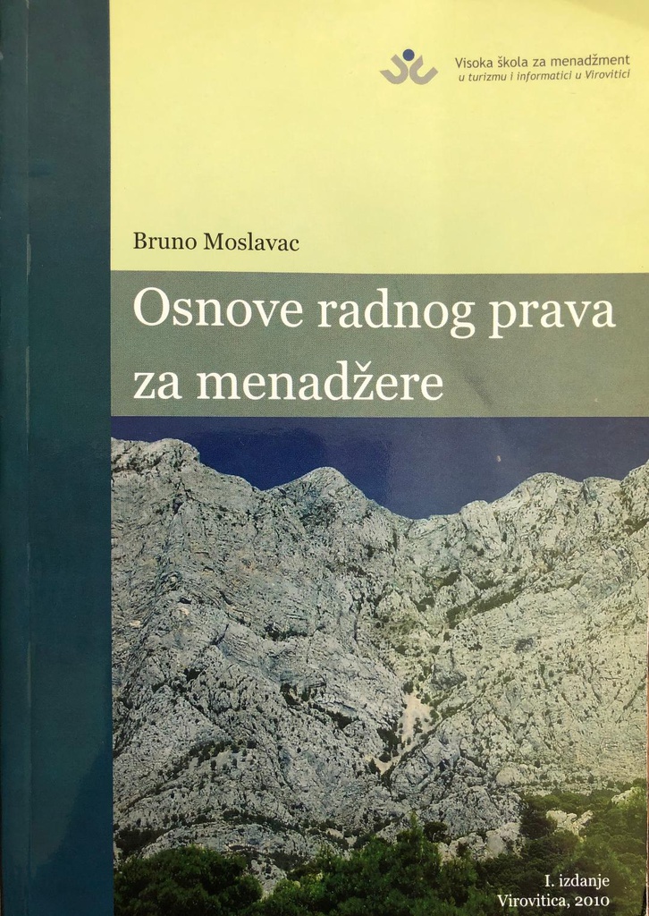 OSNOVE RADNOG PRAVA ZA MENADŽERE