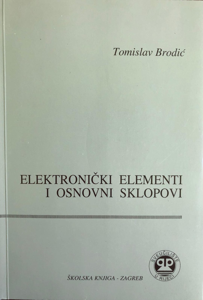 ELEKTRONIČKI ELEMENTI I OSNOVNI SKLOPOVI