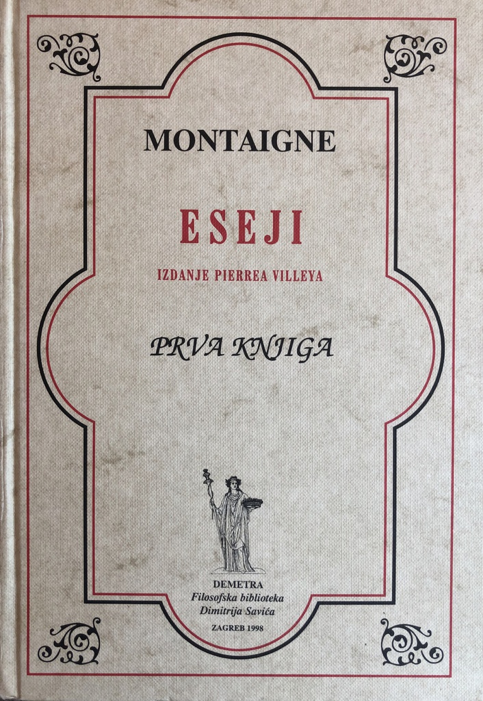 ESEJI - PRVA KNJIGA