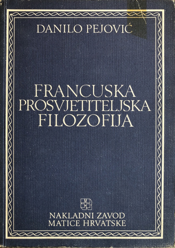 FRANCUSKA PROSVJETITELJSKA FILOZOFIJA