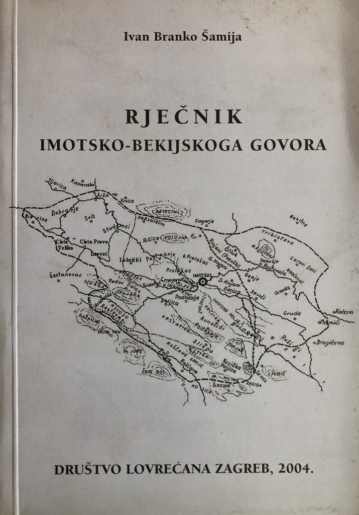 RJEČNIK IMOTSKO BEKIJSKOG GOVORA