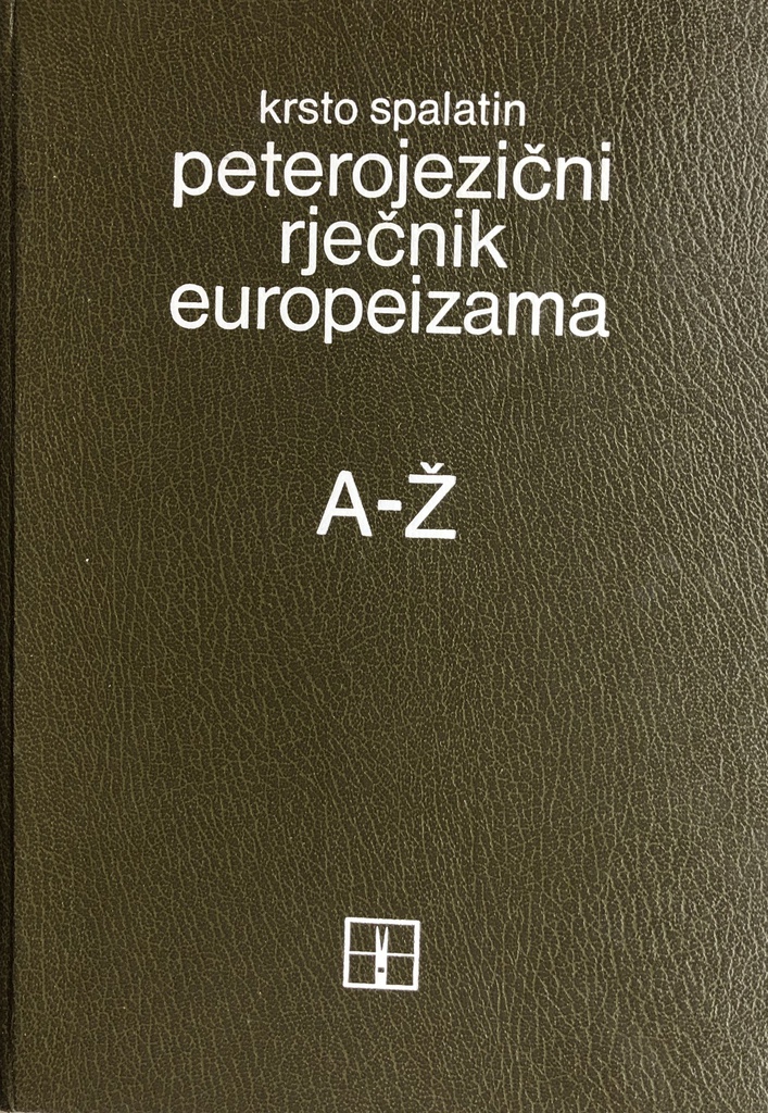 PETEROJEZIČNI RJEČNIK EUROPEIZAMA