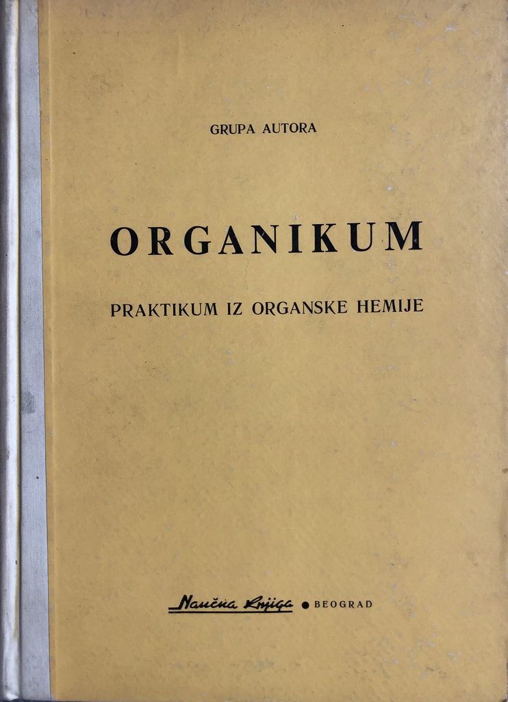 ORGANIKUM - PRAKTIKUM IZ ORGANSKE HEMIJE