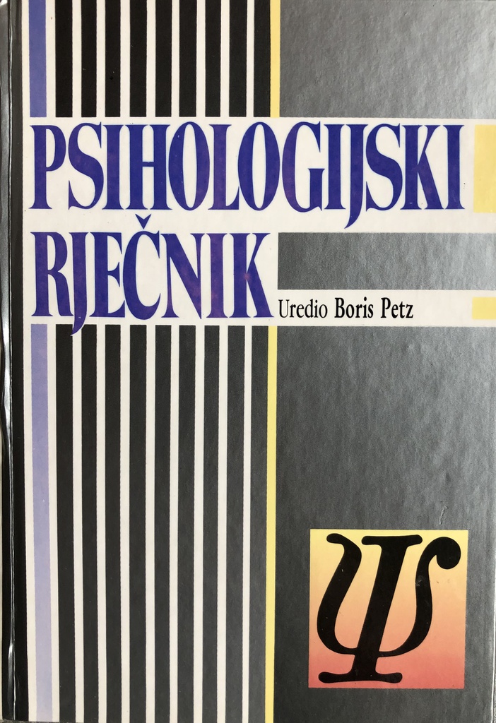 PSIHOLOGIJSKI RJEČNIK