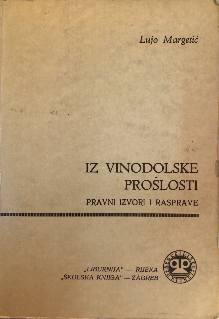 IZ VINODOLSKE PROŠLOSTI