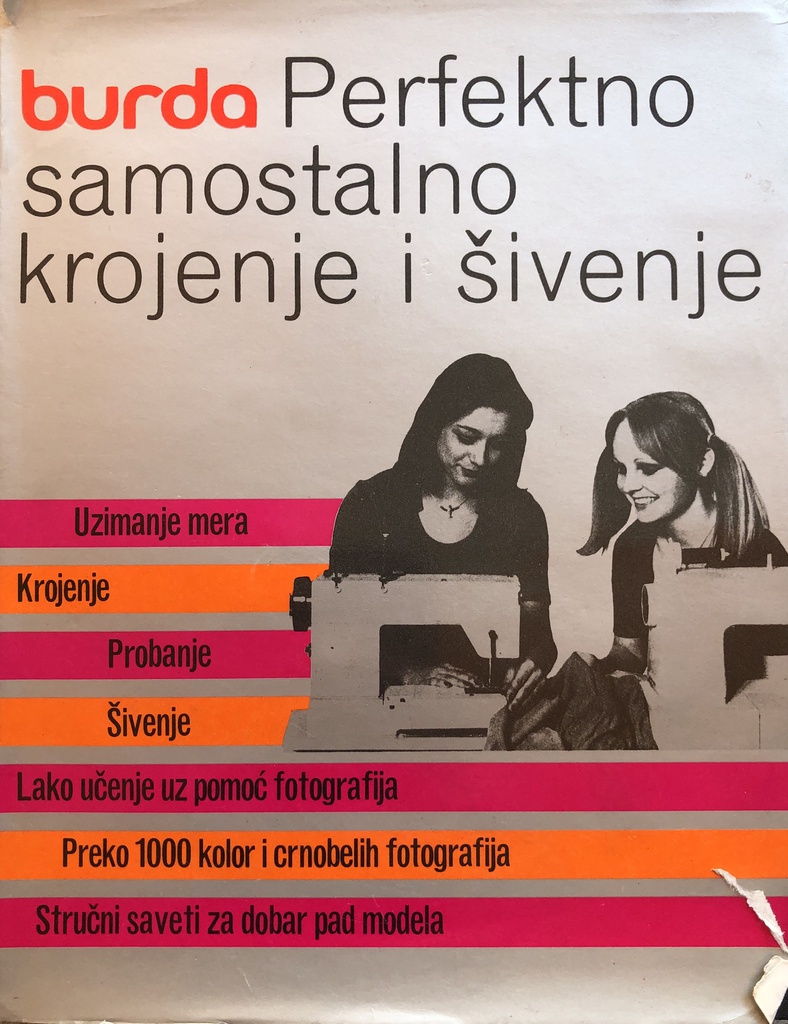 BURDA - PERFEKTNO SAMOSTALNO KROJENJE I ŠIVENJE