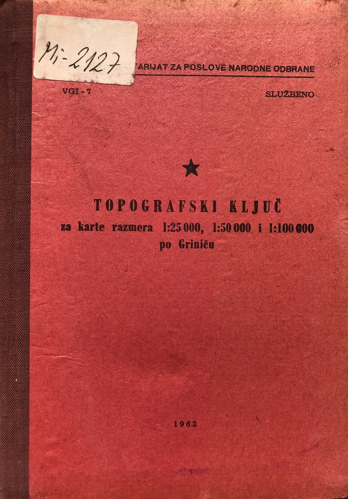 TOPOGRAFSKI KLJUČ