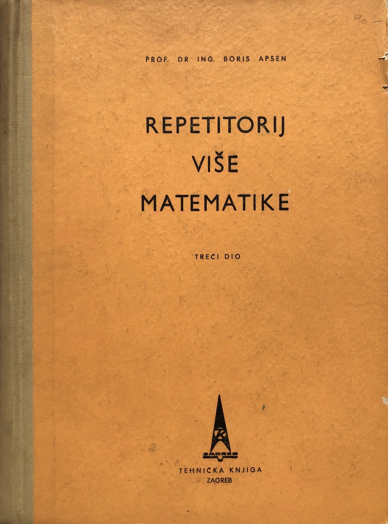 REPETITORIJ VIŠE MATEMATIKE III DIO