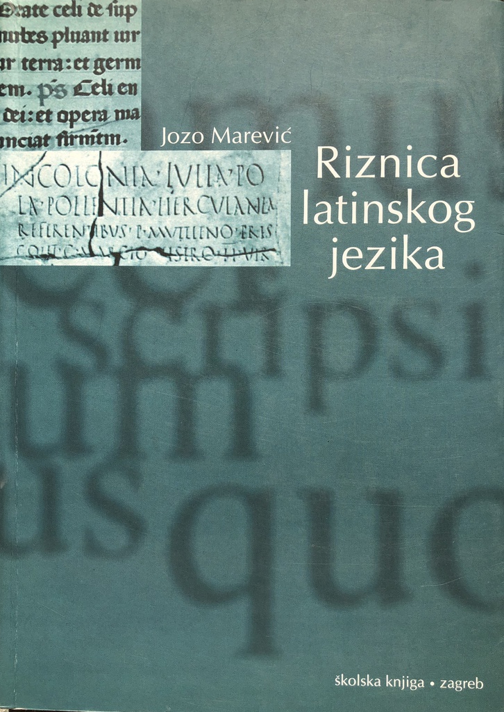 RIZNICA LATINSKOG JEZIKA