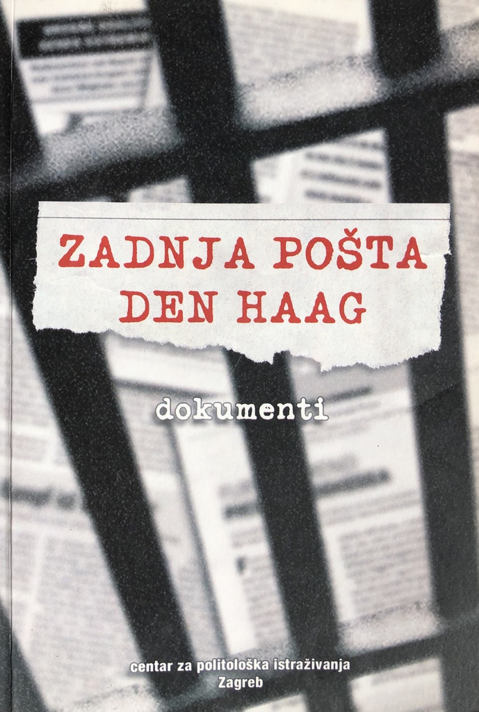 ZADNJA POŠTA - DEN HAAG