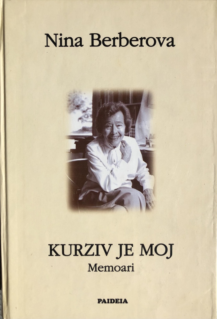 KURZIV JE MOJ - MEMOARI