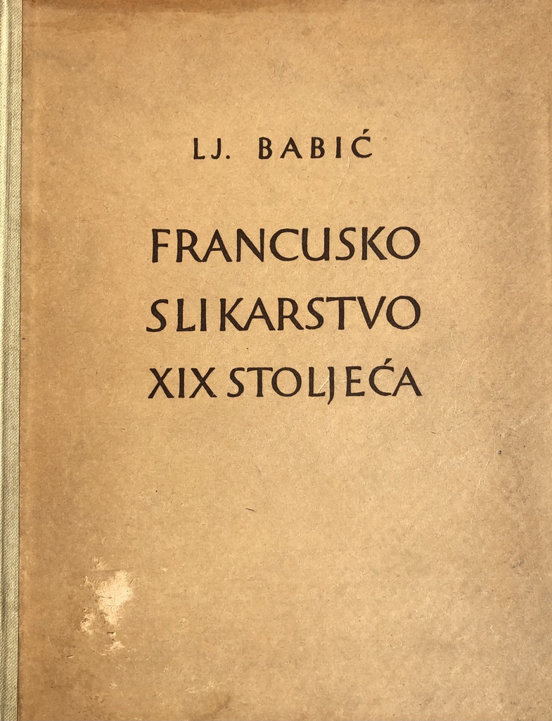 FRANCUSKO SLIKARSTVO XIX STOLJEĆA