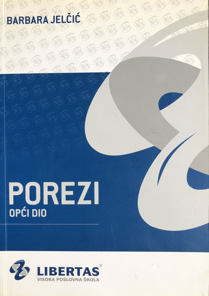 POREZI - OPĆI DIO