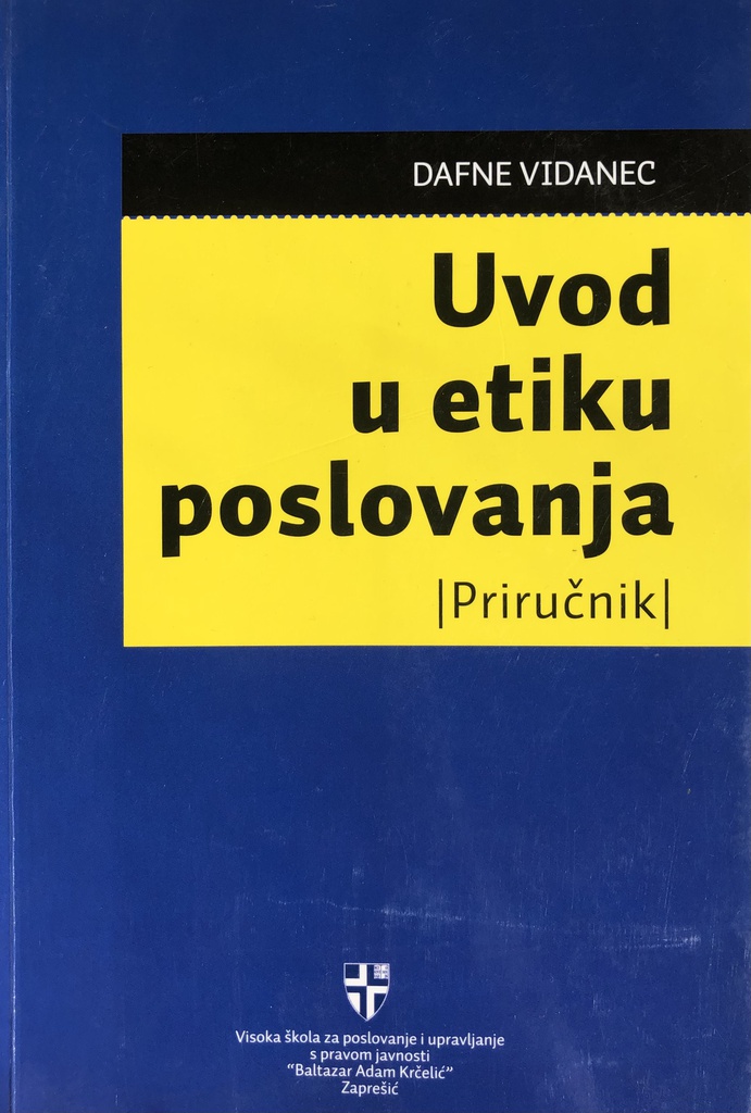 UVOD U ETIKU POSLOVANJA