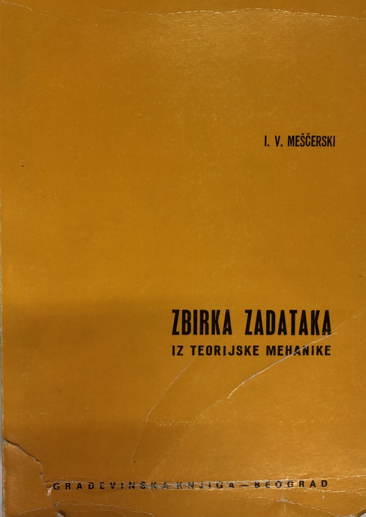 ZBIRKA ZADATAKA IZ TEORIJSKE MEHANIKE