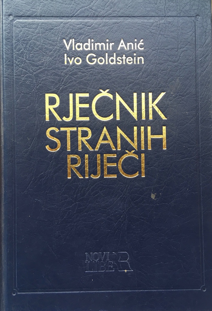 RJEČNIK STRANIH RIJEČI  