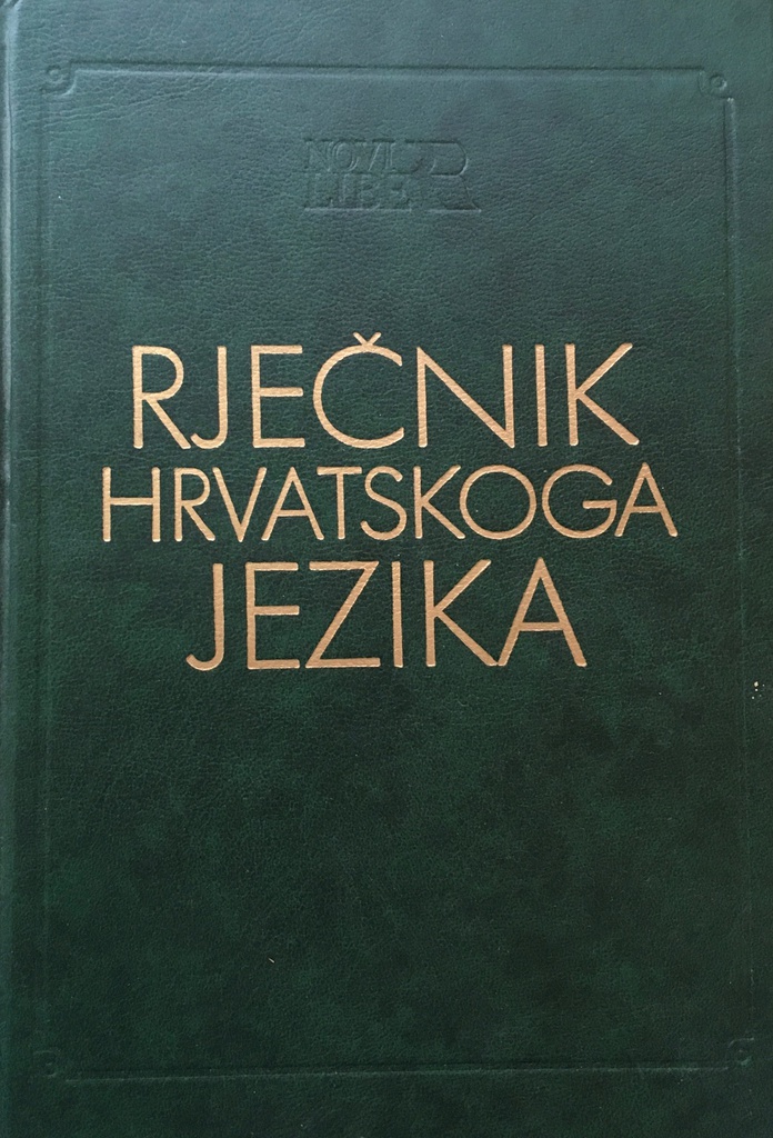 RJEČNIK HRVATSKOG JEZIKA