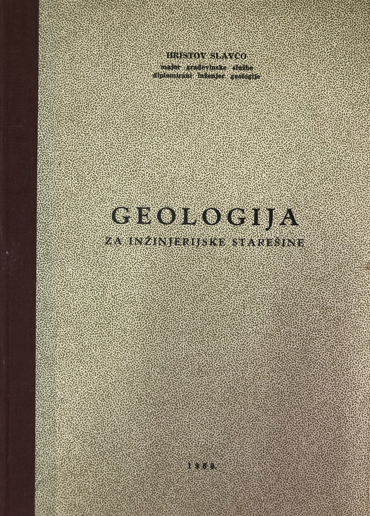 GEOLOGIJA ZA INŽINJERIJSKE STAREŠINE