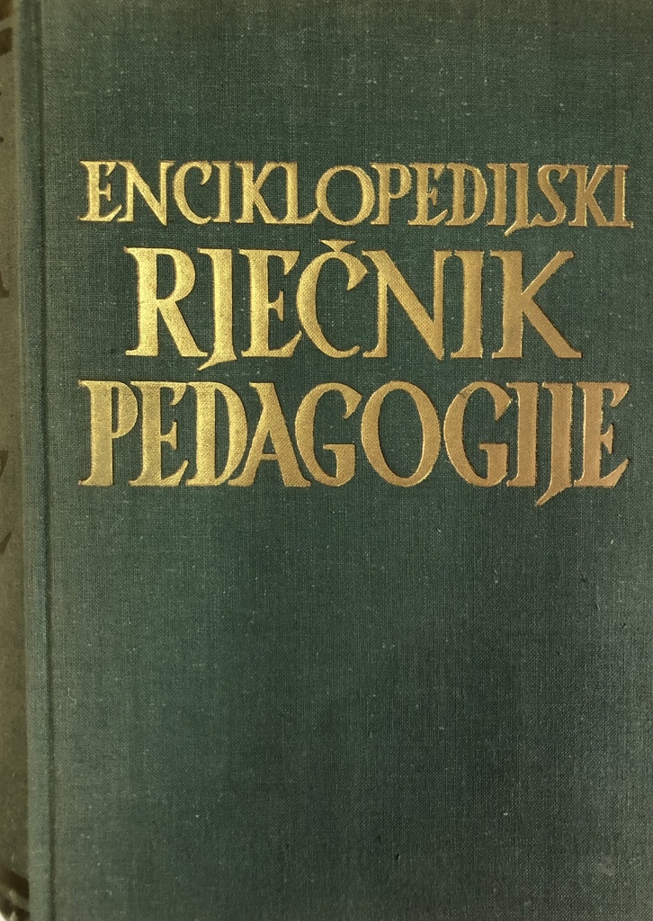 ENCIKLOPEDIJSKI RJEČNIK PEDAGOGIJE