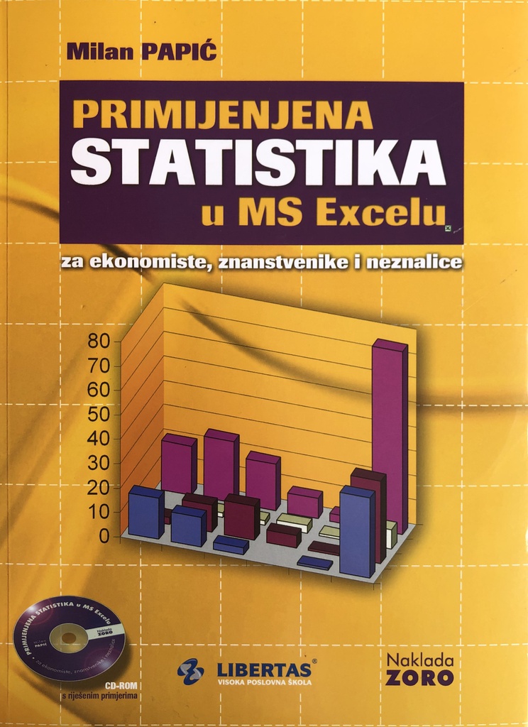 PRIMJENJENA STATISTIKA U MS EXCELU + CD