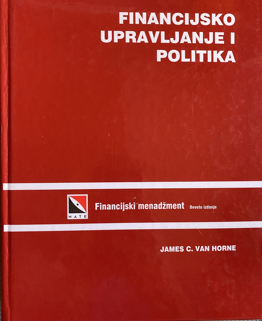 FINANCIJSKO UPRAVLJANJE I POLITIKA