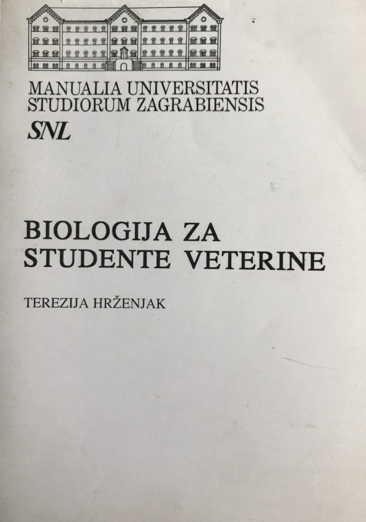 BIOLOGIJA ZA STUDENTE VETERINE