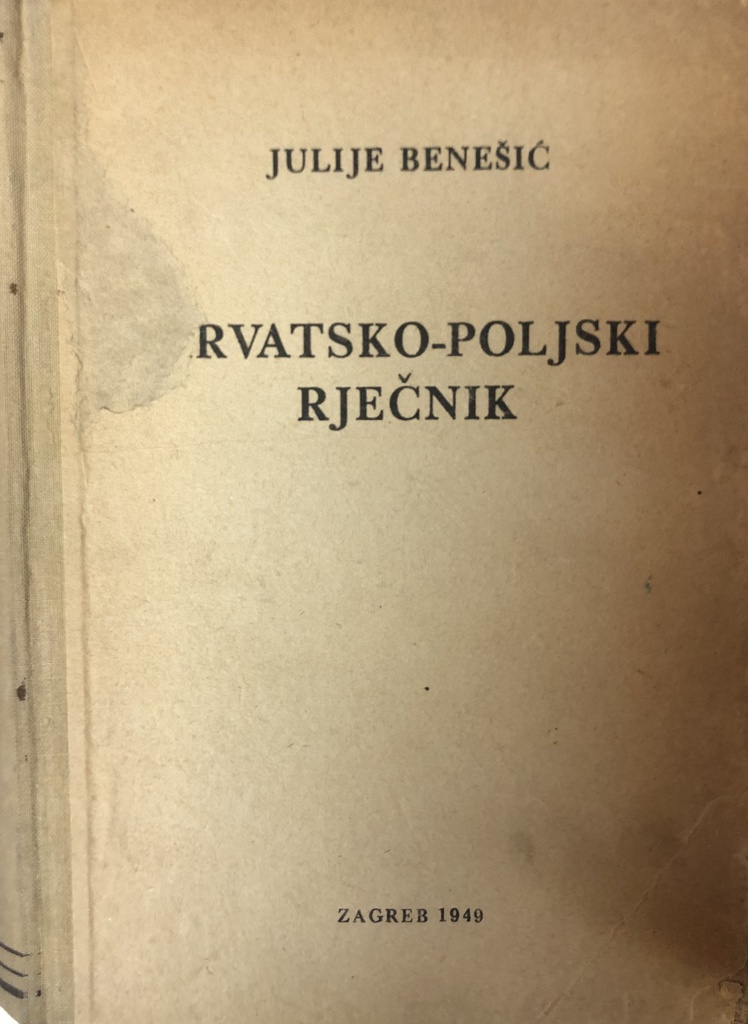 HRVATSKO-POLJSKI RJEČNIK