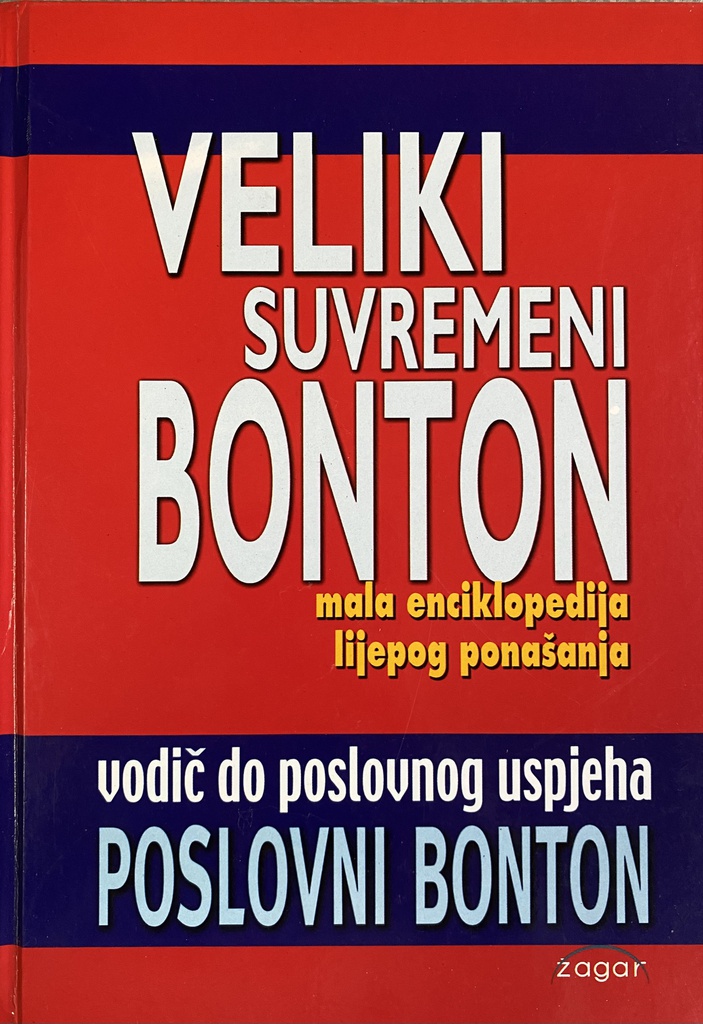 VELIKI SUVREMENI BONTON