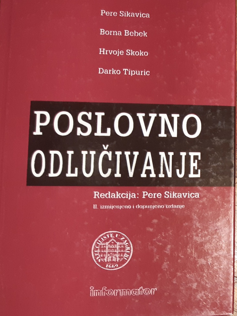 POSLOVNO ODLUČIVANJE