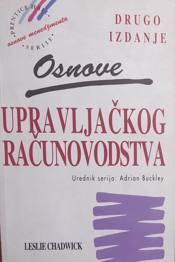 OSNOVE UPRAVLJAČKOG RAČUNOVODSTVA