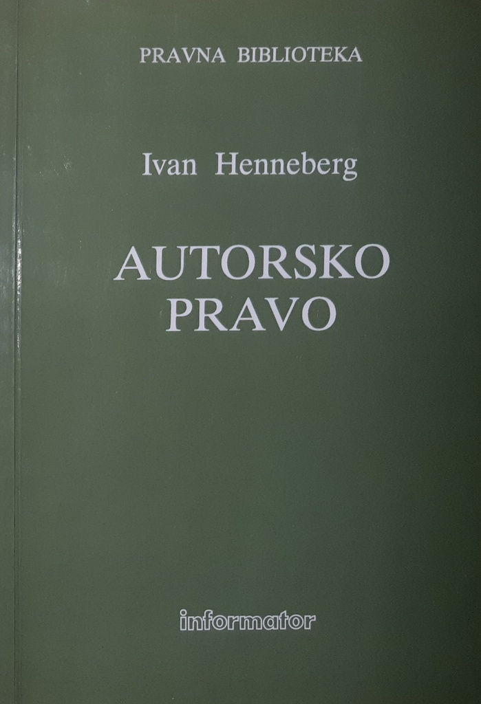 AUTORSKO PRAVO