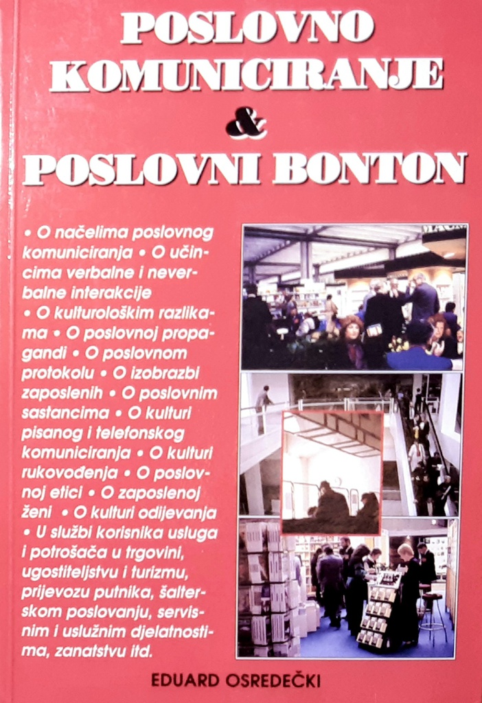 POSLOVNO KOMUNICIRANJE &amp; POSLOVNI BONTON