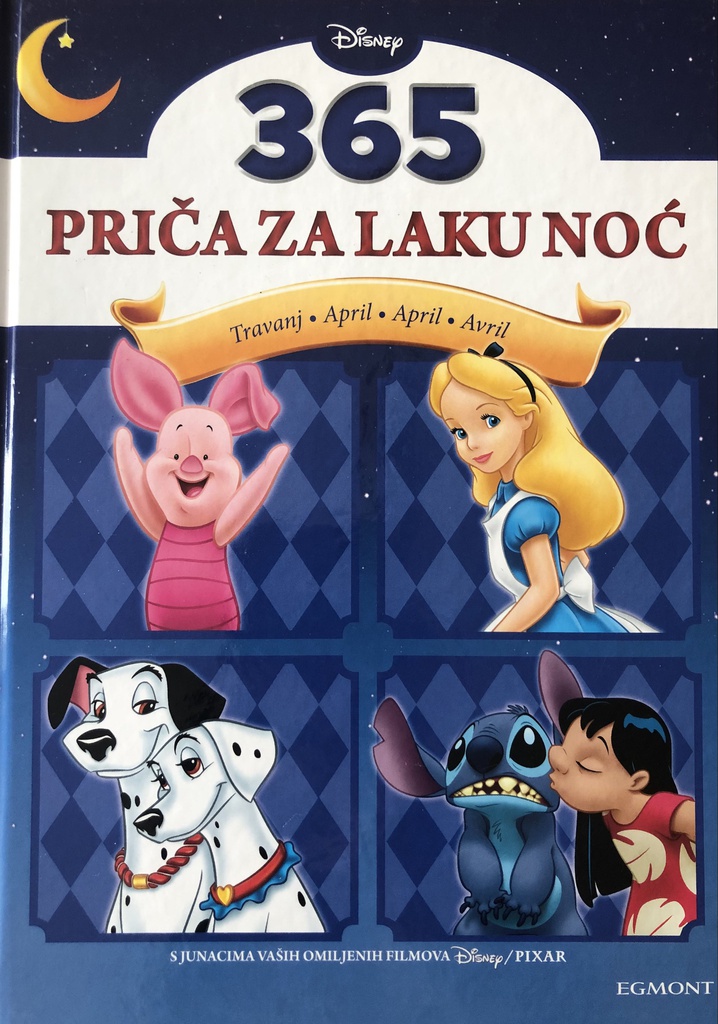 DISNEY - 365 PRIČA ZA LAKU NOĆ TRAVANJ