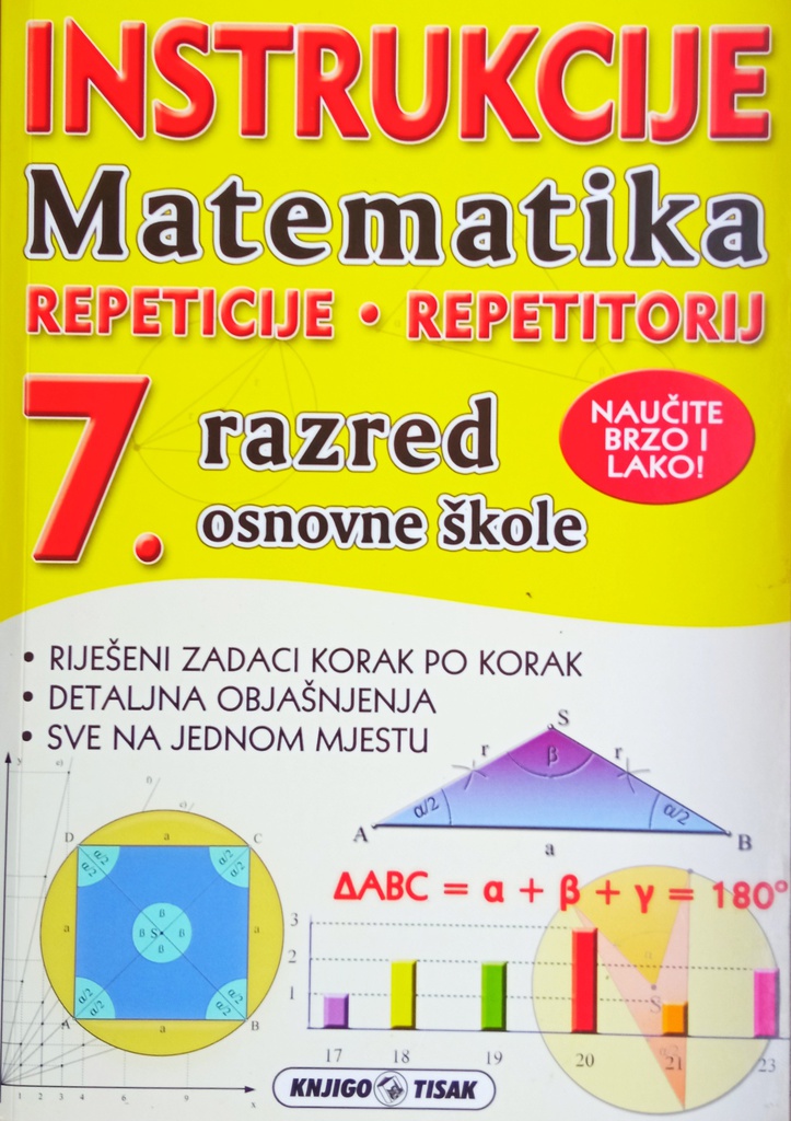 INSTRUKCIJE - MATEMATIKA 7. RAZRED OSNOVNE ŠKOLE