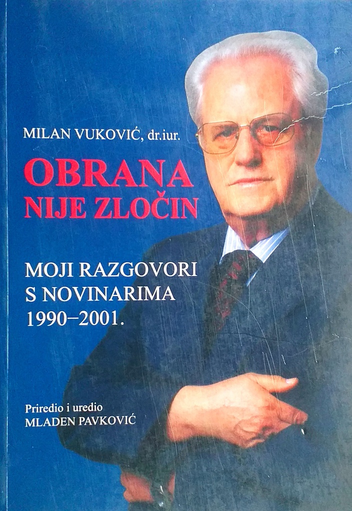 OBRANA NIJE ZLOČIN