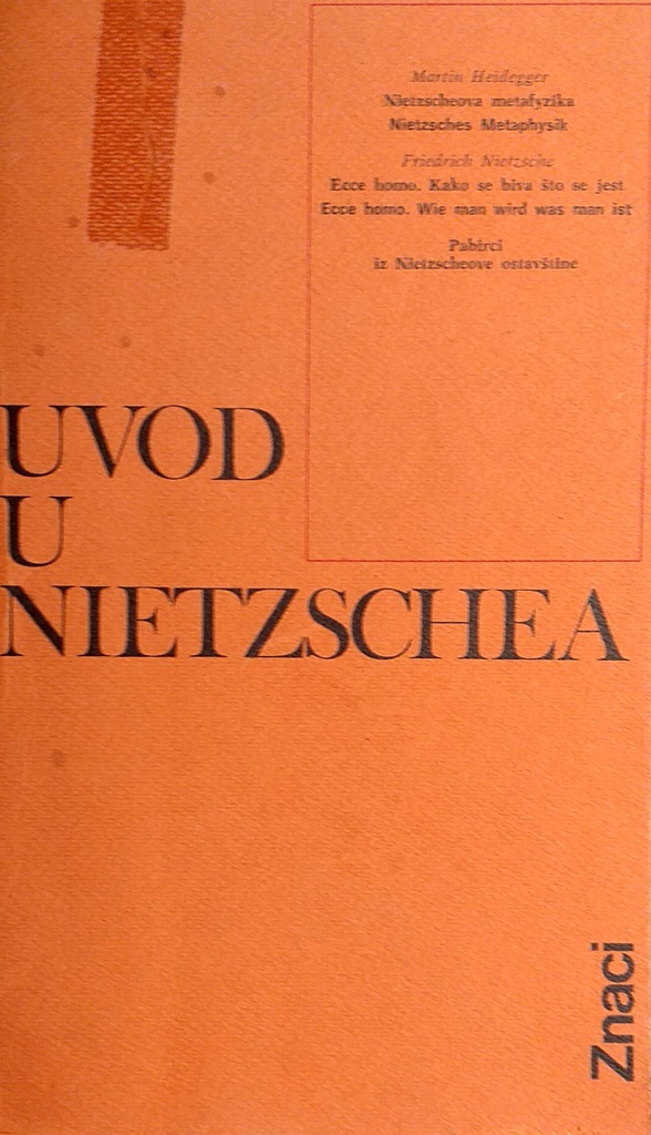 UVOD U NIETZSCHEA