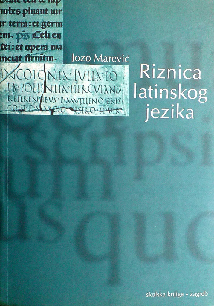 RIZNICA LATINSKOG JEZIKA