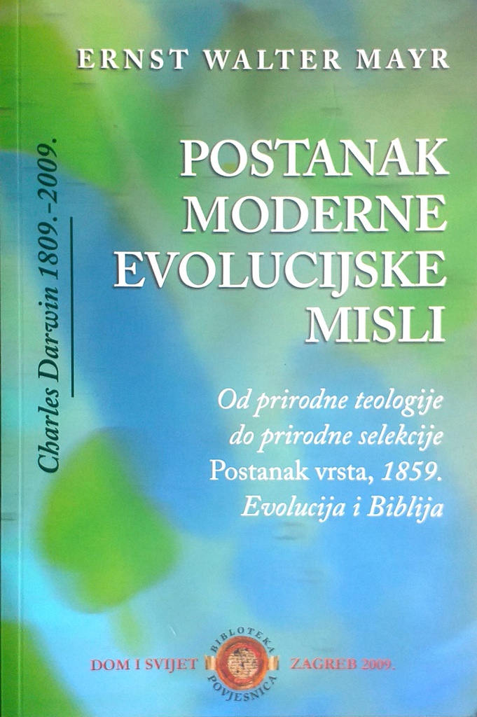 POSTANAK MODERNE EVOLUCIJE MISLI