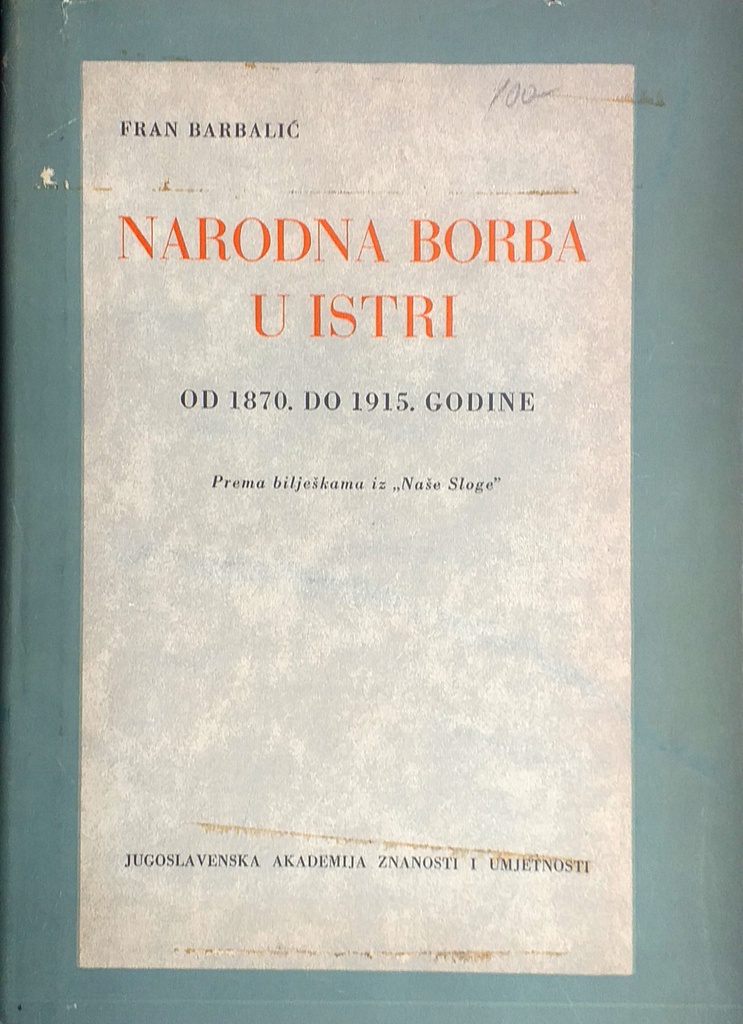 NARODNA BORBA U ISTRI