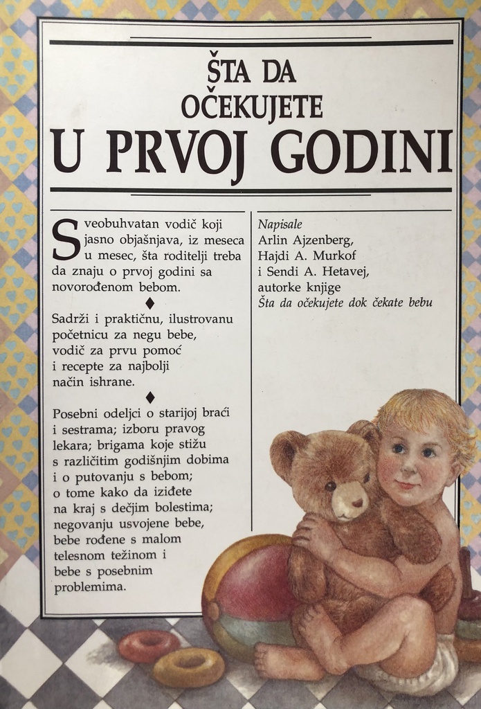 ŠTA DA OČEKUJETE U PRVOJ GODINI