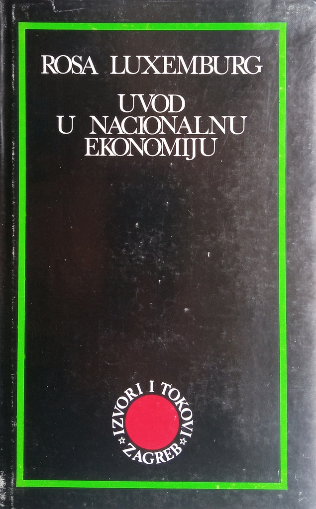 UVOD U NACIONALNU EKONOMIJU