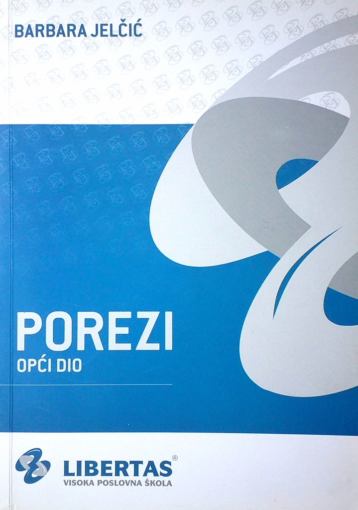 POREZI - OPĆI DIO